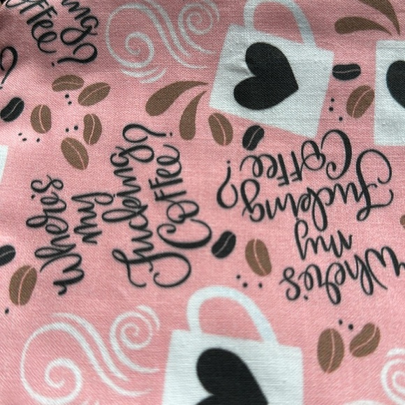 WORD Hand Sewn Couture Cussy Clutch 9” Wears My Coffee - Picture 4 of 4